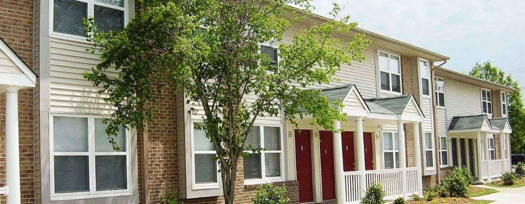 a row of houses